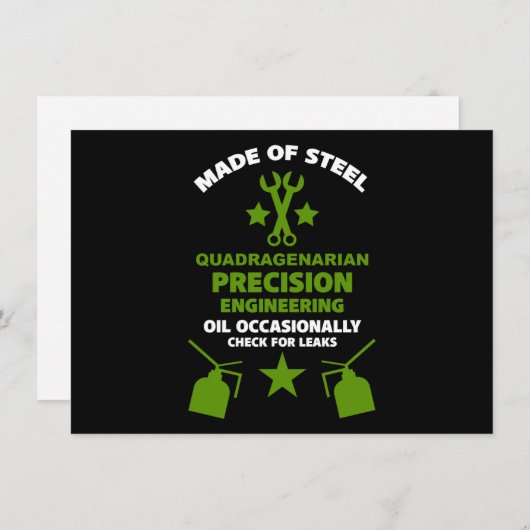 四十歳の誕生日 (正面/裏面)