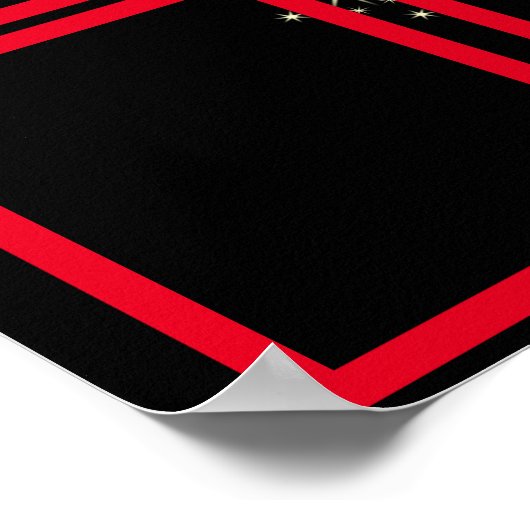 四半期ごとの写真ディスプレイの従業員 ポスター (角)