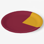 四半期ブロックカスタムパーティー紙プレート ペーパープレート (アングル)