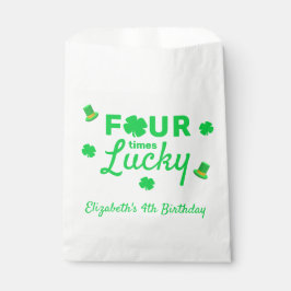 四回ラッキー4歳の誕生日 フェイバーバッグ