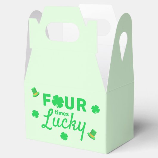 四回ラッキー4歳の誕生日 フェイバーボックス (オープン)