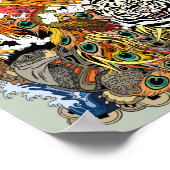 四天動物 ポスター (角)