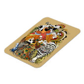 四天動物 マグネット (左側)