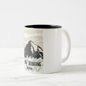 四姑娘山 中国 ツートーンマグカップ (正面右)