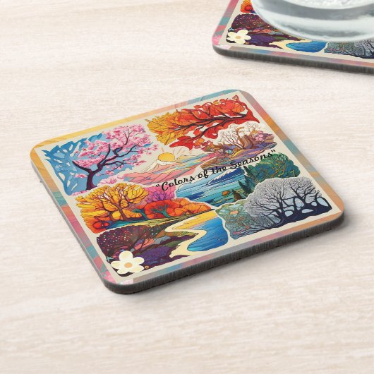 四季が揃う コースター (左側)