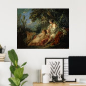 四季の夏 – Fransois Boucher ポスター (ホームオフィス)