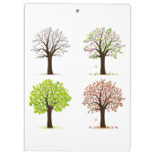 四季の木 クリップボード (裏面)