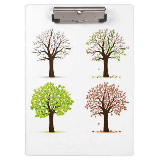 四季の木 クリップボード (正面)