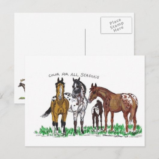 四季の色 ポストカード (正面/裏面)