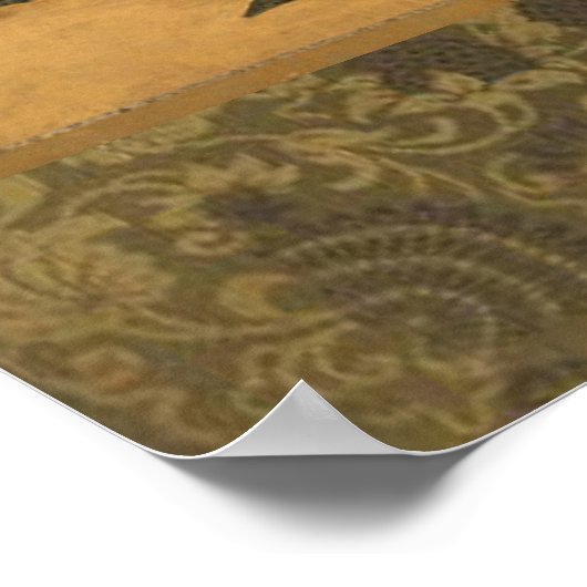 四季の鳥と花 ポスター (角)