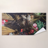 四季を一面四季に迎えるアルカンボルド バスタオル (バスタオル)