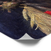 四季を一面四季に迎えるアルカンボルド ポスター (角)