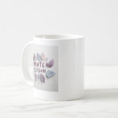 四季マグカップ 冬デザイン コーヒーマグカップ (正面左)