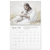 四季折々の平和を訪れる彼 カレンダー (2月 2027)