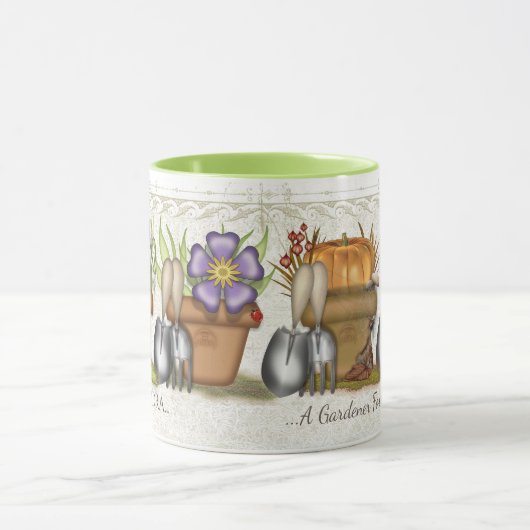 四季折々の庭師 マグカップ (中央)