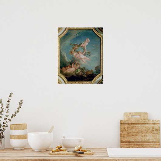 四季折々の秋 ポスター (キッチン)