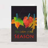 四季折々の紅葉 カード (正面)