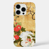 四季折々の花の斉藤一浦アジアンアート Case-Mate iPhoneケース (裏面)