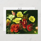 四季折々の花束！ ポストカード (正面/裏面)