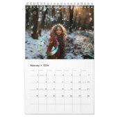 四季折々 カレンダー (2月 2026)