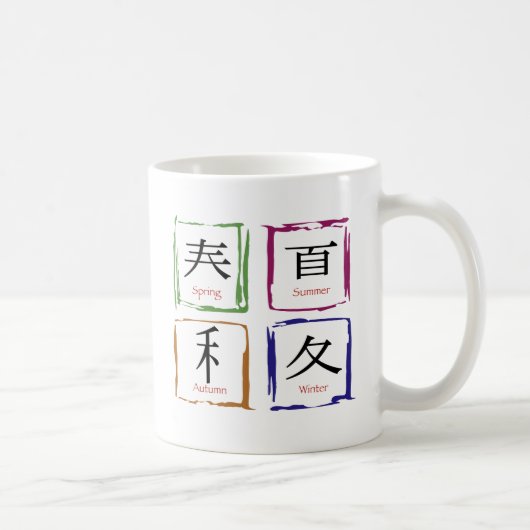 四季日本の節 コーヒーマグカップ (右)