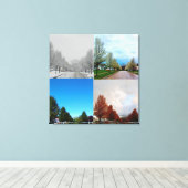 四季 キャンバスプリント (インサイチュ (ウッドフロア))