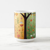 四季 コーヒーマグカップ (中央)