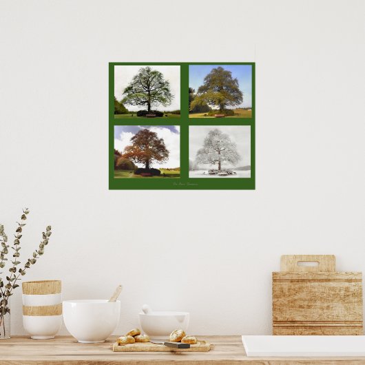 四季 ポスター (キッチン)