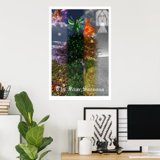 四季 ポスター (ホームオフィス)
