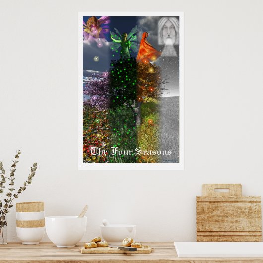 四季 ポスター (キッチン)