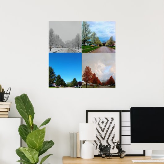 四季 ポスター (ホームオフィス)