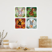 四季 ポスター (キッチン)