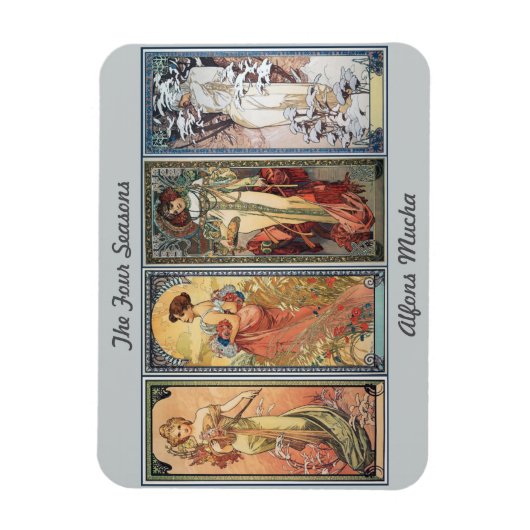 四季 マグネット (縦)