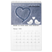 四季-冬、春、夏、秋 カレンダー (2月 2026)