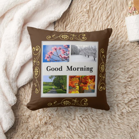 四季 – 春、夏、秋、冬 クッション (ブランケット)