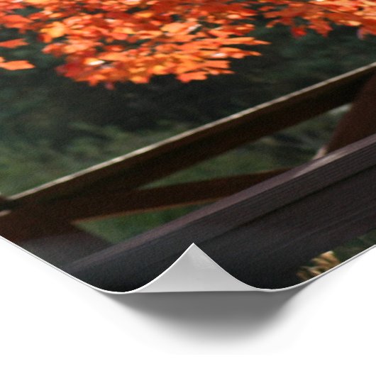 四季 – 秋のポスター ポスター (角)