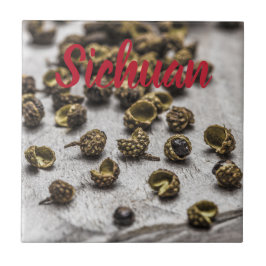 四川コショウ中国の料理 タイル