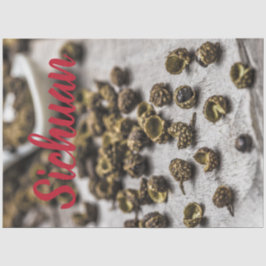 四川コショウ中国の料理 薄葉紙