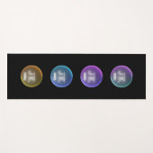 四年ヨガマット ヨガマット (正面(横))