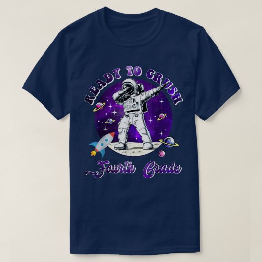 四年生の新学期 Tシャツ (デザイン正面)