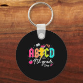 四年生ツアーペンシル稲妻ロックボーイズ キーホルダー (正面)