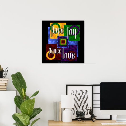 四徳 ポスター (ホームオフィス)