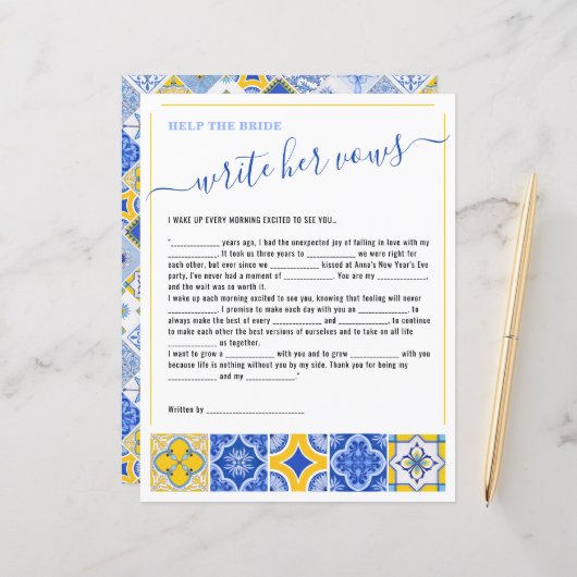 四救済花嫁書の誓いブライダルシャワー戦 (正面/裏面インサイチュ)