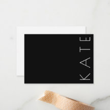 四文字白黒チミニマルック