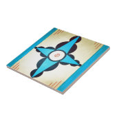 四方位ネイティブアメリカンアート タイル (側面)