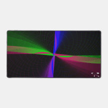 四方幾何学的波マウスパッドマット