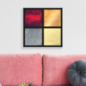 四方形001 キャンバスプリント (インサイチュ (リビング))