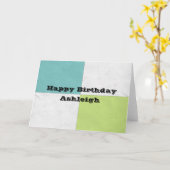 四方形 カード (黄色い花)