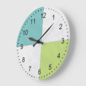 四方形 ラージ壁時計 (傾斜)