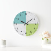 四方形 ラージ壁時計 (ホーム)